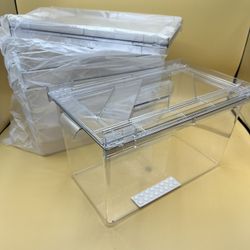 Set Of 4 Sackable Storage Drawers 