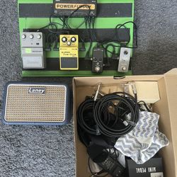 Guitar PEDAL and Power Supply Include With All In The Pictures