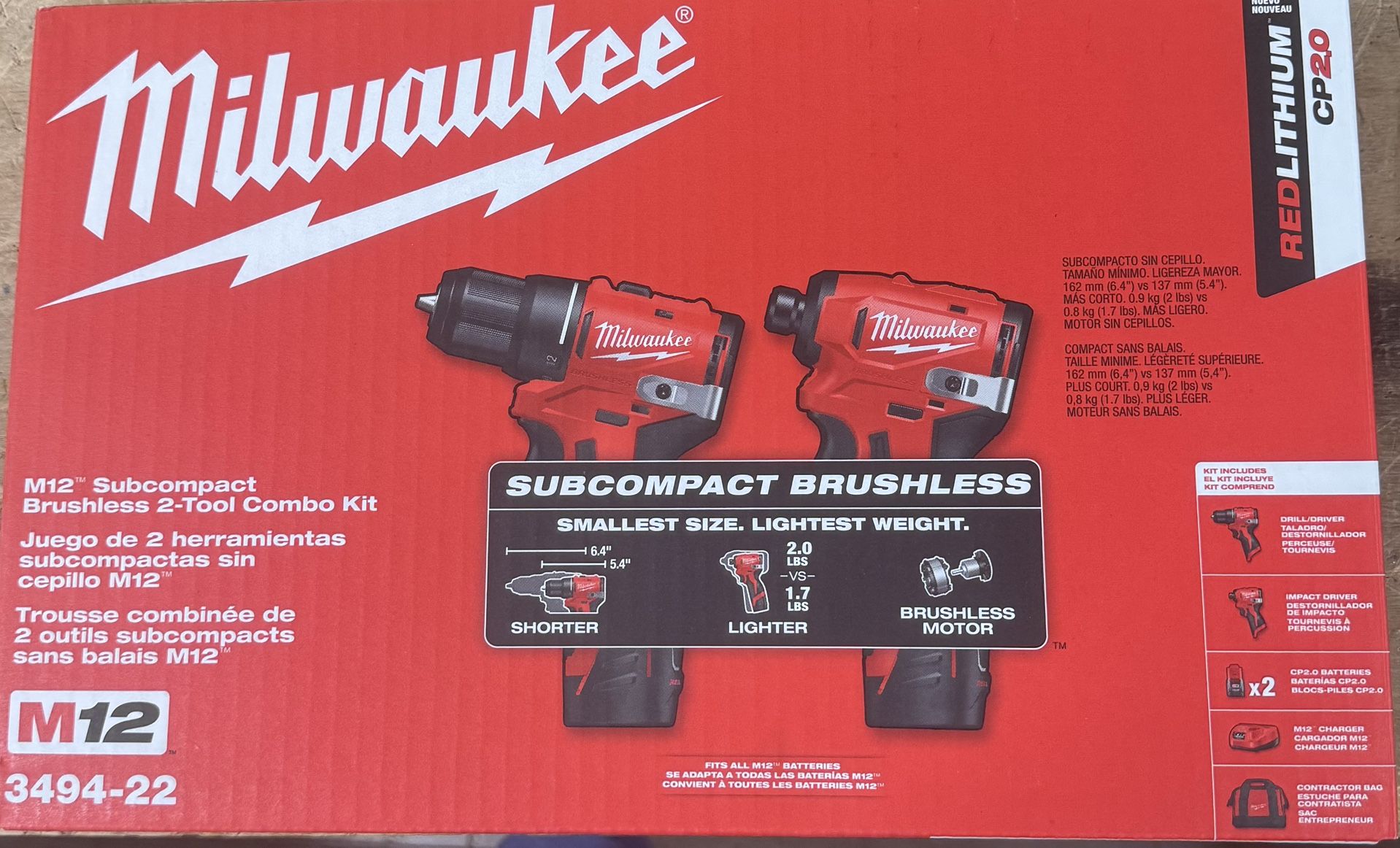 Milwaukee Drill Set