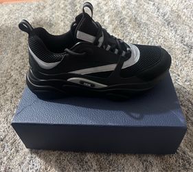 Dior B22 Sneakers Black/Gray Size 8 Like New