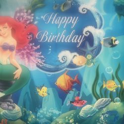 Ariel Background Poster