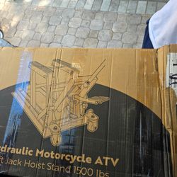 motorcycle lift 1500lb bran new