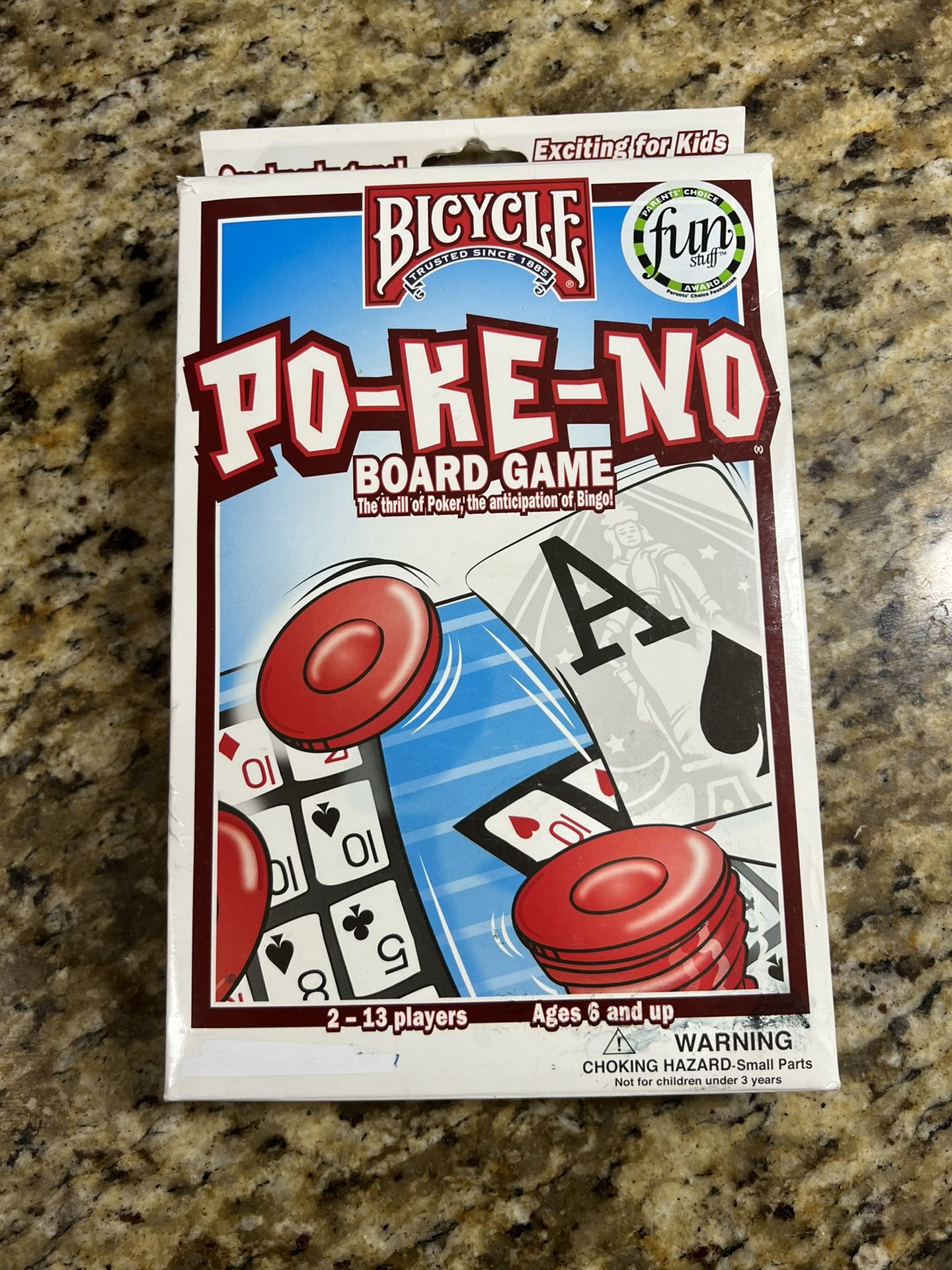 Bicycle Po-Ke-No Board Game