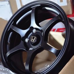 16x7.0 BRAND NEW MST MT40 MATTE BLACK WHEELS/RIMS. 5X114.3