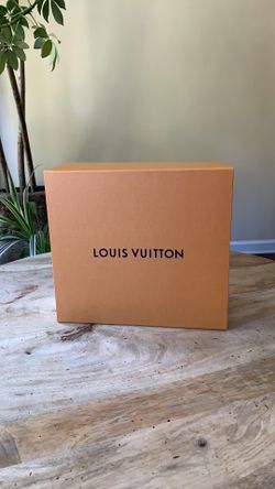 Louis Vuitton Gift box w/silk paper, Ribbon And Receipt Holder