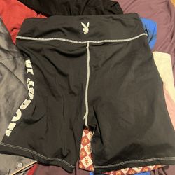 Playboy Short Bike Or Exercise Shorts