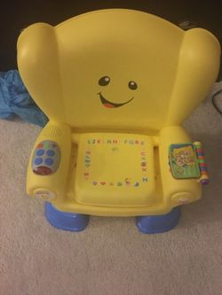 Kids interactive play chair