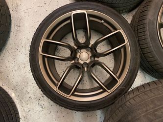 THREE Dodge Charger rims