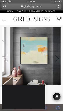 40" by 40" Framed Wall Art Print