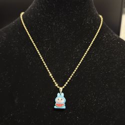 Gold labubu chain