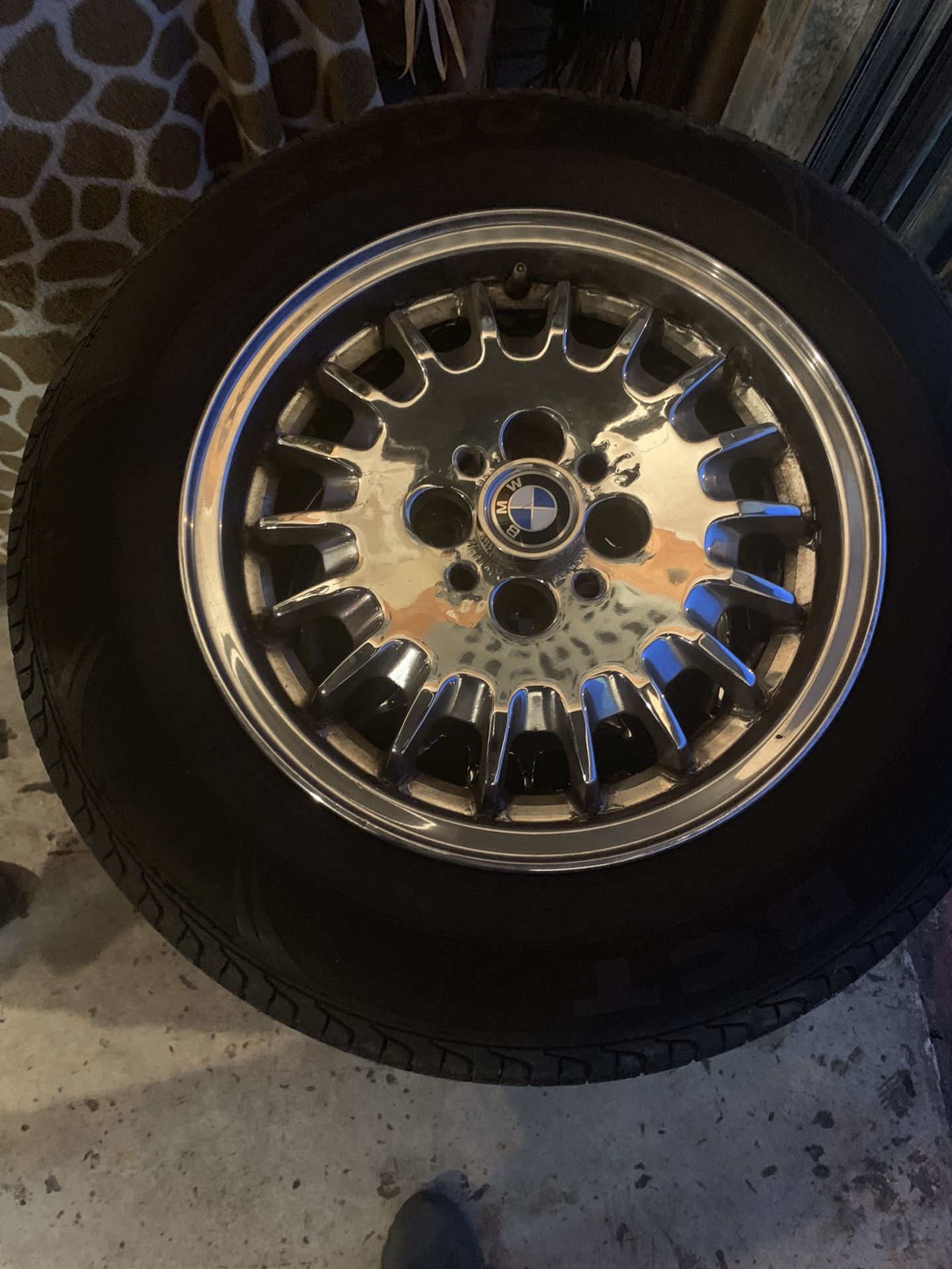 BMW E30 Chrome Bottle Caps