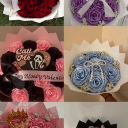 Flower Bouquet/ Valentine Gift / Valentine Bouquet/ Flower Arrangement 