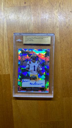 2025 Leaf Metal Autographed Aaron Anderson