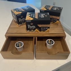 Coffee Pod Organizer Drawer. 