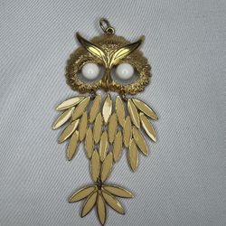Vintage Owl pendant
