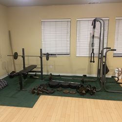 Home Gym Set Up 