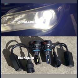 9006 HB4 6K BRIGHT WHITE 16000 LUMENS LED LIGHTS $40