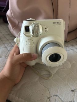White Instant Camera