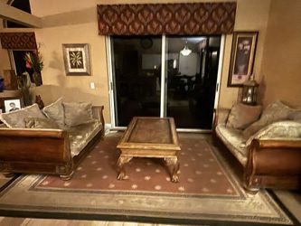 Love Seats And Coffee Table