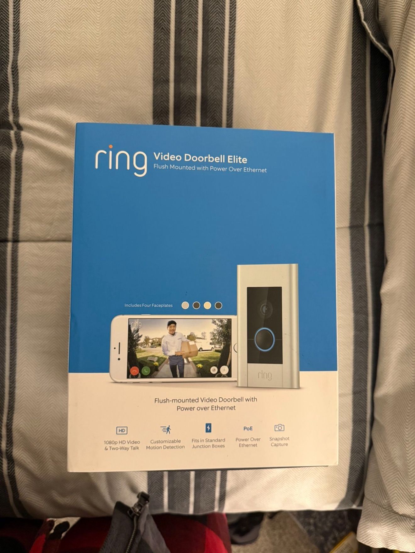 Ring Video Doorbell Elite (Brand New Sealed)