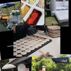 Mini pancake cart / antojitos /flower cart/ paleta cart
