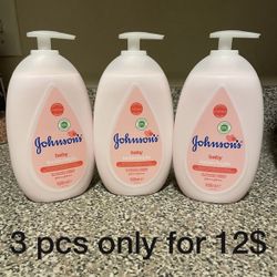 J&j Lotion 3 Pcs For 12$