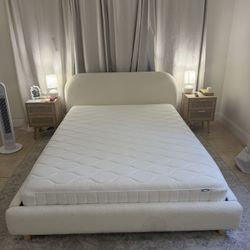 Queen Mattress + Frame 
