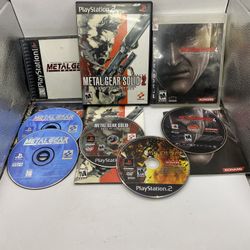 Metal Gear Solid 1,2,3,4 on PS1, PS2, PS3 Compete