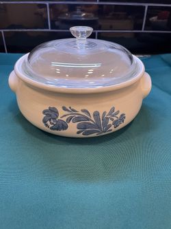 Vintage Pfaltzgraff Casserole Dish With Lid 