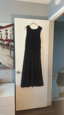 Large black dress