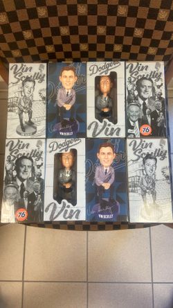 Vin Scully Bobblehead Dodgers Bobble Head Dodger SGA