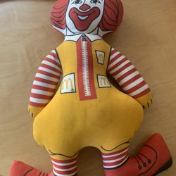 Ronald McDonald Stuffed Doll