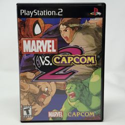 Marvel Vs Capcom 2 (No Scratches) PS2 PlayStation 2