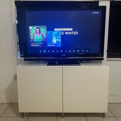 Sony TV & IKEA Storage CABINET