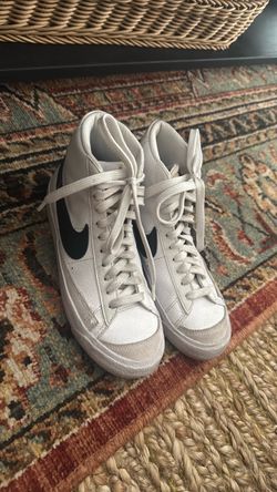 Nike Blazer Mid White Black Sneakers youth