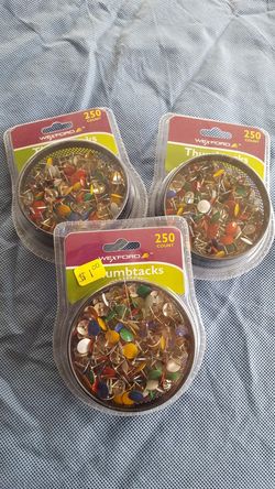 Thumtack packs, new