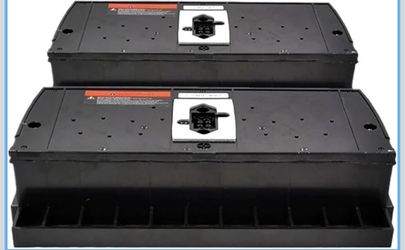 2PCS Rechargeable Battery, 74V 10Ah Smart Li-Ion Battery Pack