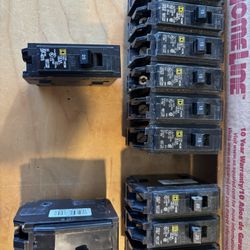 Electrical Load Center and Breakers