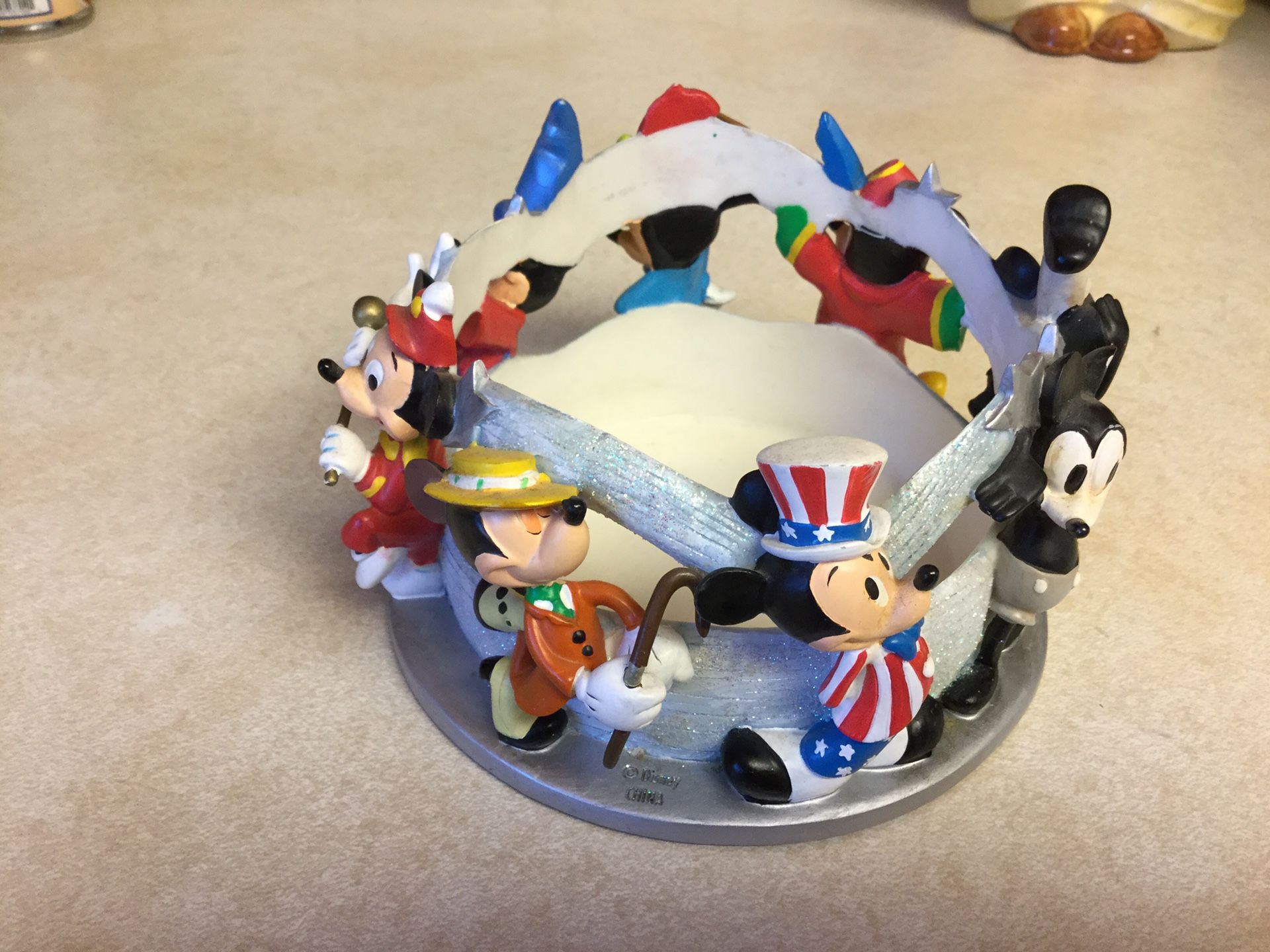 Mickey Mouse Pillar Candle Holder