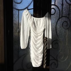 White Mini Dress (XS)