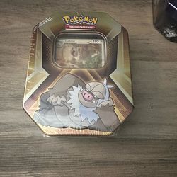 Pokémon sealed slaking triple whammy tin