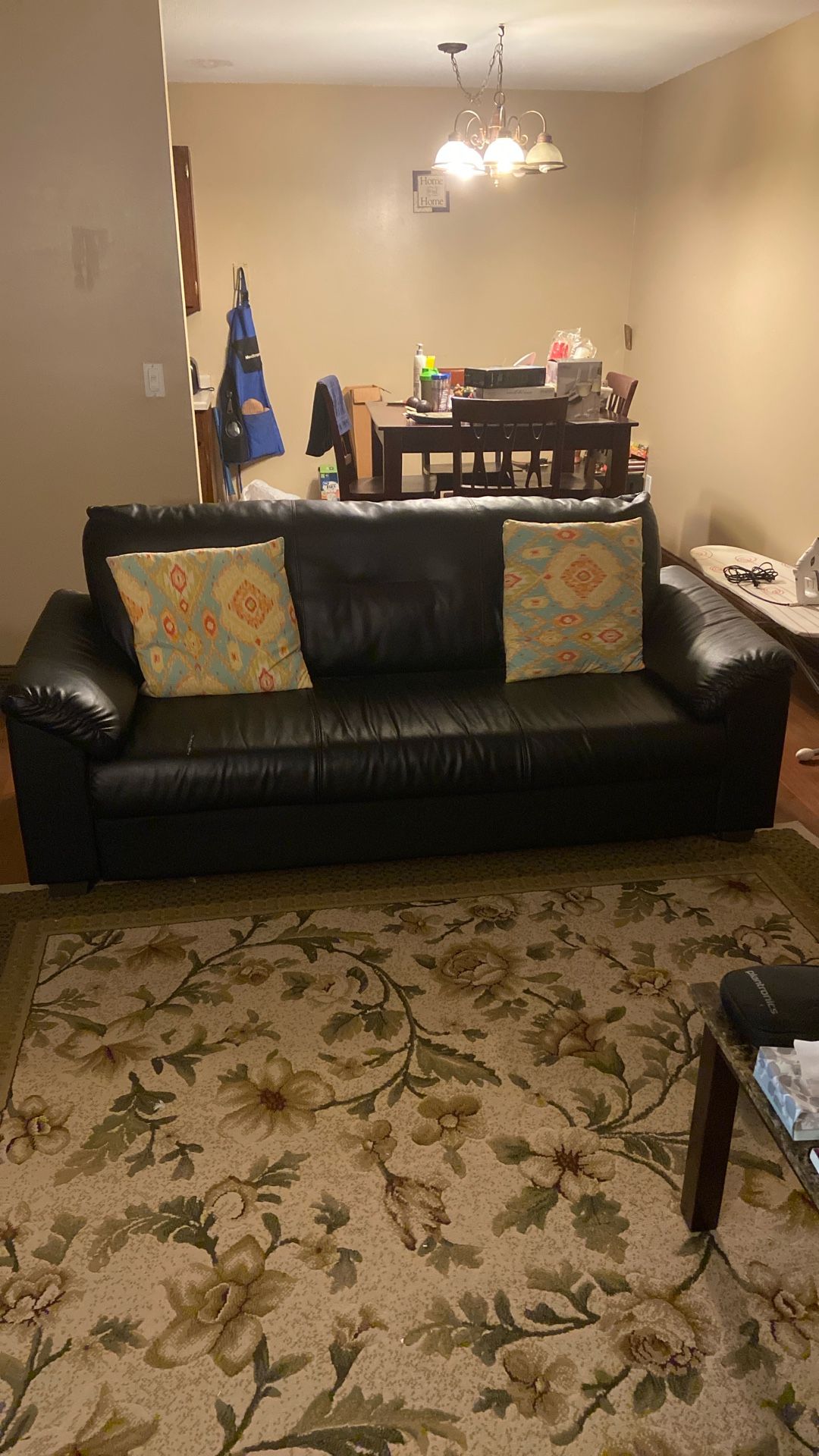 Black Relaxing Couch