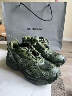 Balenciaga Runners EU 46/US size 13 Olive Green