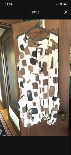 All New Clothing.  Hi-end Namebrands, many European.
