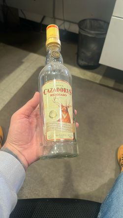 Empty Sealed Cazadores Bottles