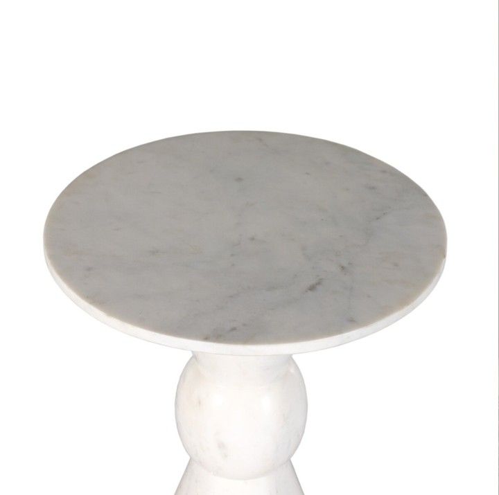 2 Modern Marble End Table - AMAZING DEAL!!! RETAIL VALUE $1,500