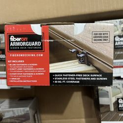 Fiber on Armor Guard Hidden Deck Fasteners 