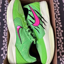 Nike Ja 2 NRG Scratch Green Pink size 12 basketball shoe