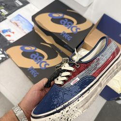 Vans La Habana Navy Red Size 9.5 US Men