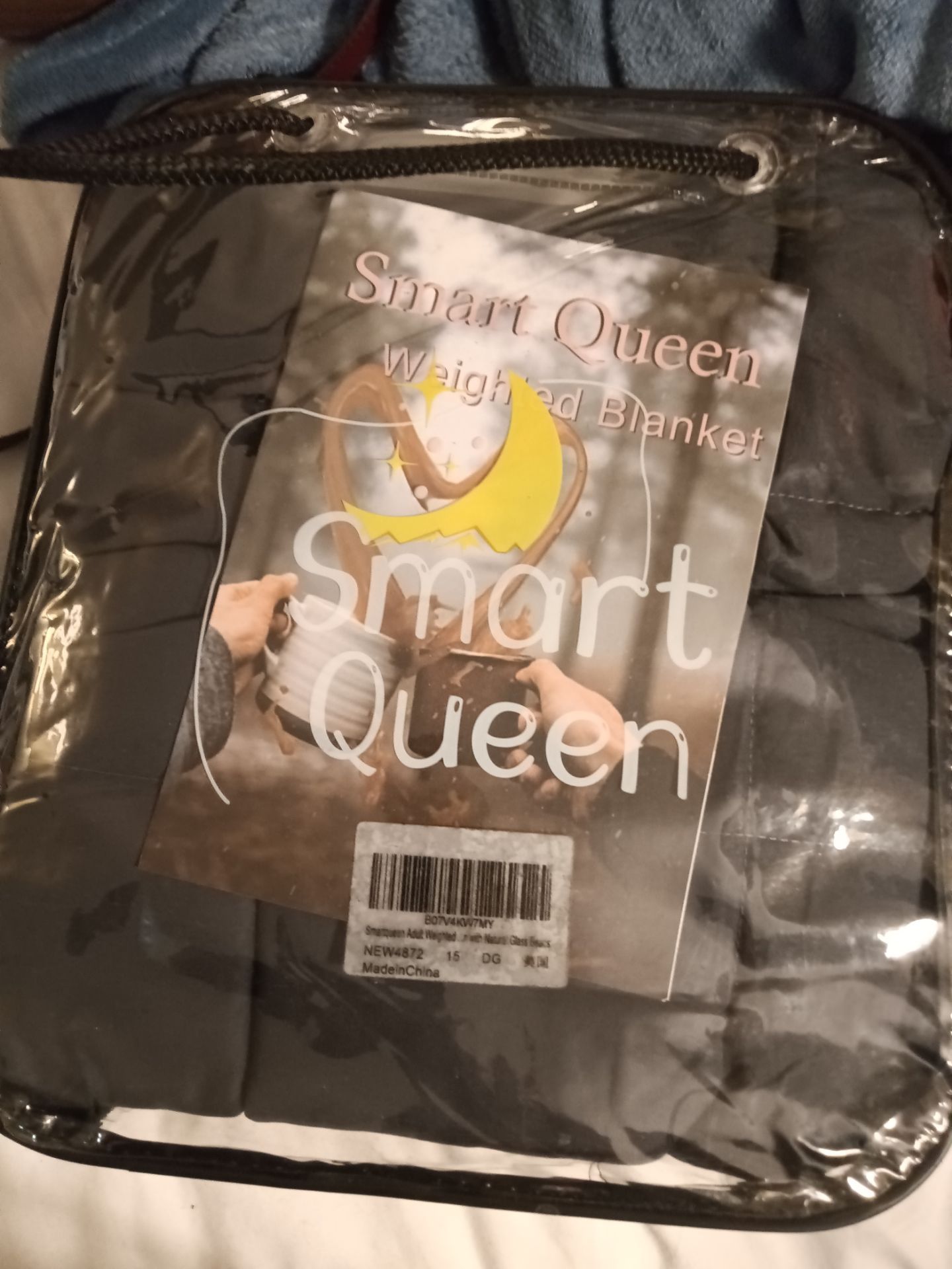 Glass bead blanket Queen
